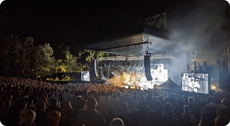 The 1975 Riverstage BR16 16sqm LED Trailer Screen Big Room AV