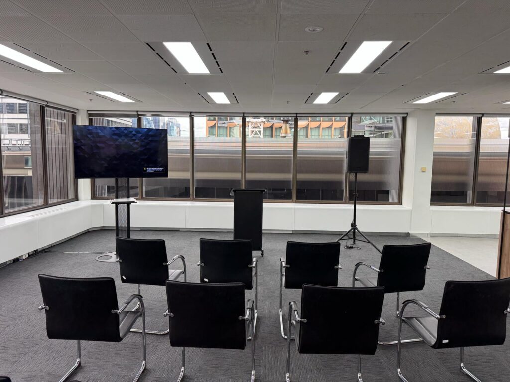 TV for Hire Big City Stand Melbourne 40 55 65 75 inch