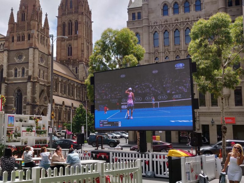 Fed Square S16 - Aus Open 2019