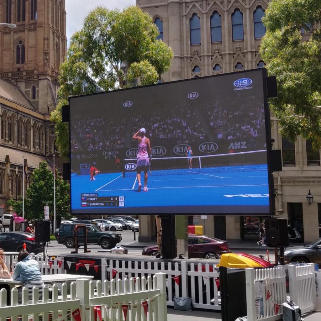 Fed Square S16 - Aus Open 2019